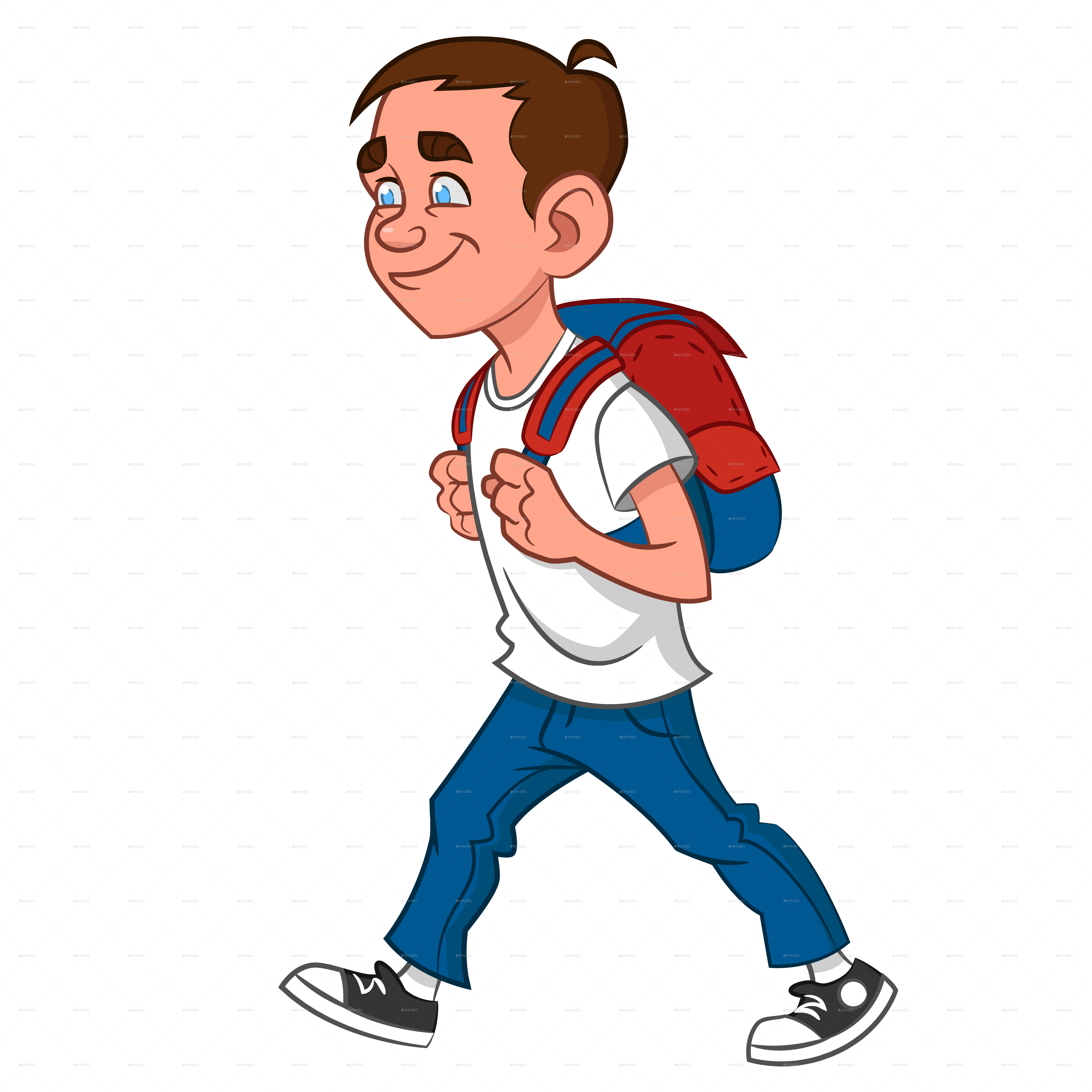 6000x6000 Drawing Boys School Boy Transparent Png Clipart Free Download