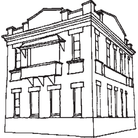 444x444 Collection Of Free Drawing School Square Building Download On Ui Ex