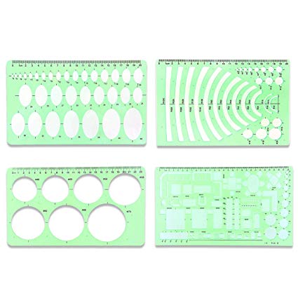 425x425 Aolvo Drawings Templates Measuring Geometric Rulers