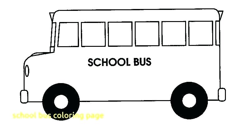 781x429 Printable School Bus Template Lovely Buses Drawing At New Best