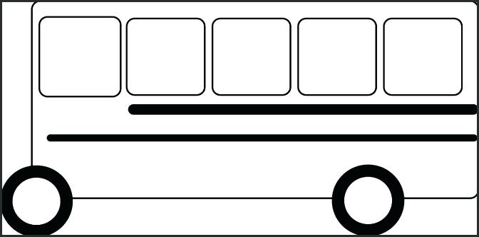 672x332 Easy To Draw Bus Easy Steps To Draw Bus