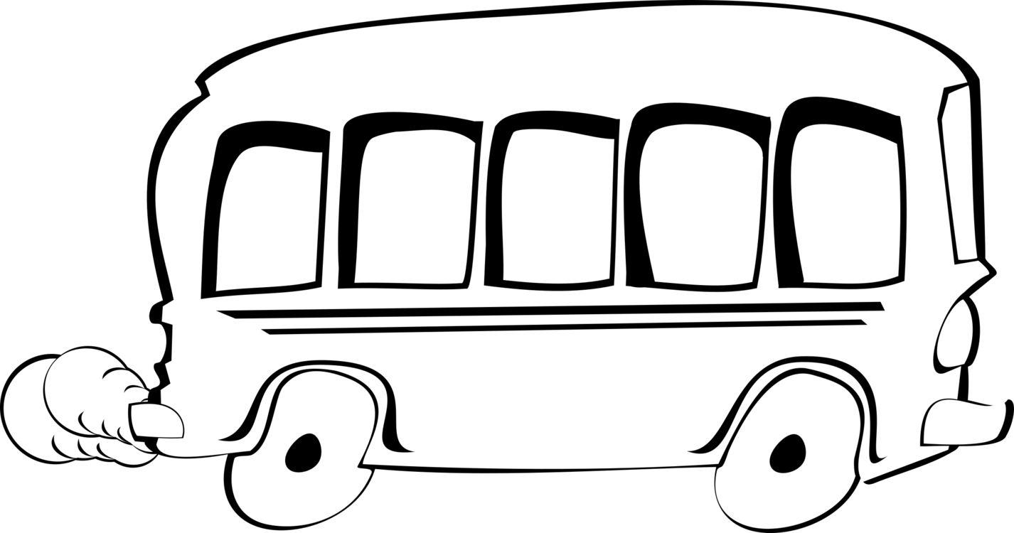 School Bus Line Drawing | Free download on ClipArtMag