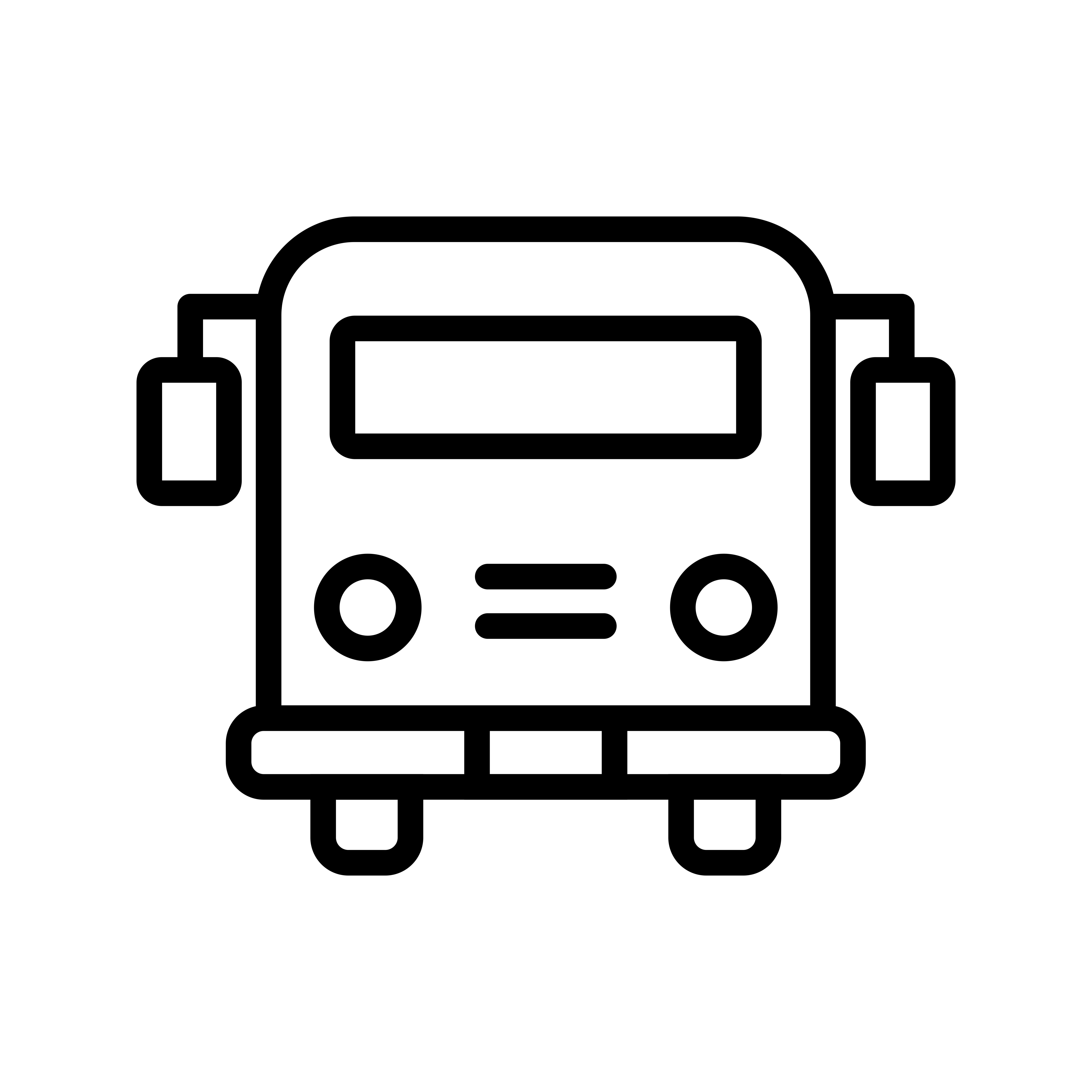 5120x5120 Vector School Bus Icon