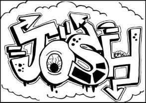 294x207 Learn To Draw Graffiti Names Josh How To Draw In Art