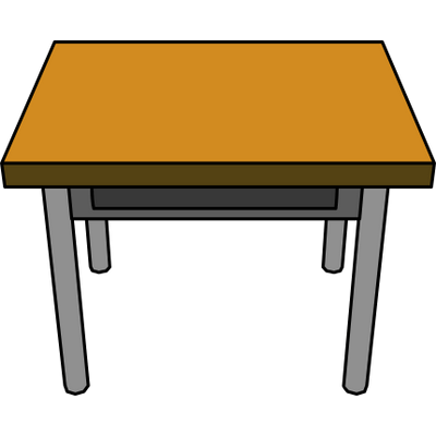 400x400 Little School Desk And Chair Transparent Png