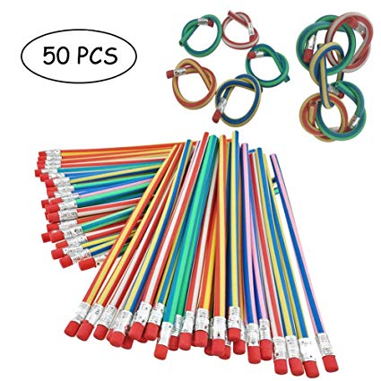 425x425 Pcs Colorful Magic Stripy Bent Flexible Soft