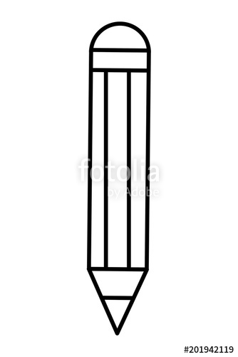 334x500 Line Draw Artistic Pencil School Object Stock Image And Royalty