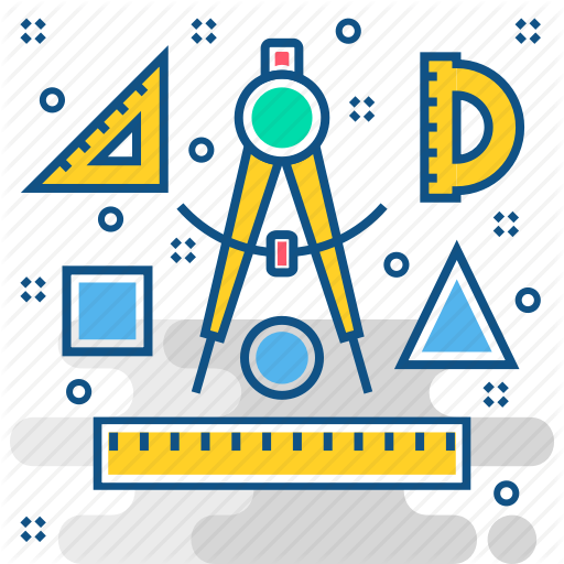 512x512 Drawing, Geometry, Maths, Ruler, School, Stationery Icon