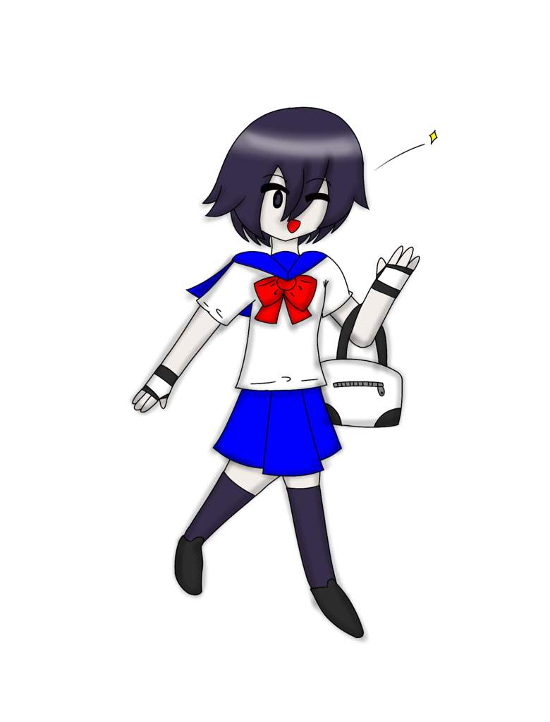 780x1024 School Girl!kokichi Art!