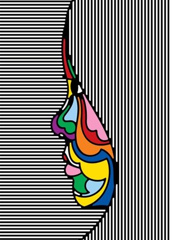 343x480 Graphic Pop Gym Class Magazine Illustration Drawing Arte