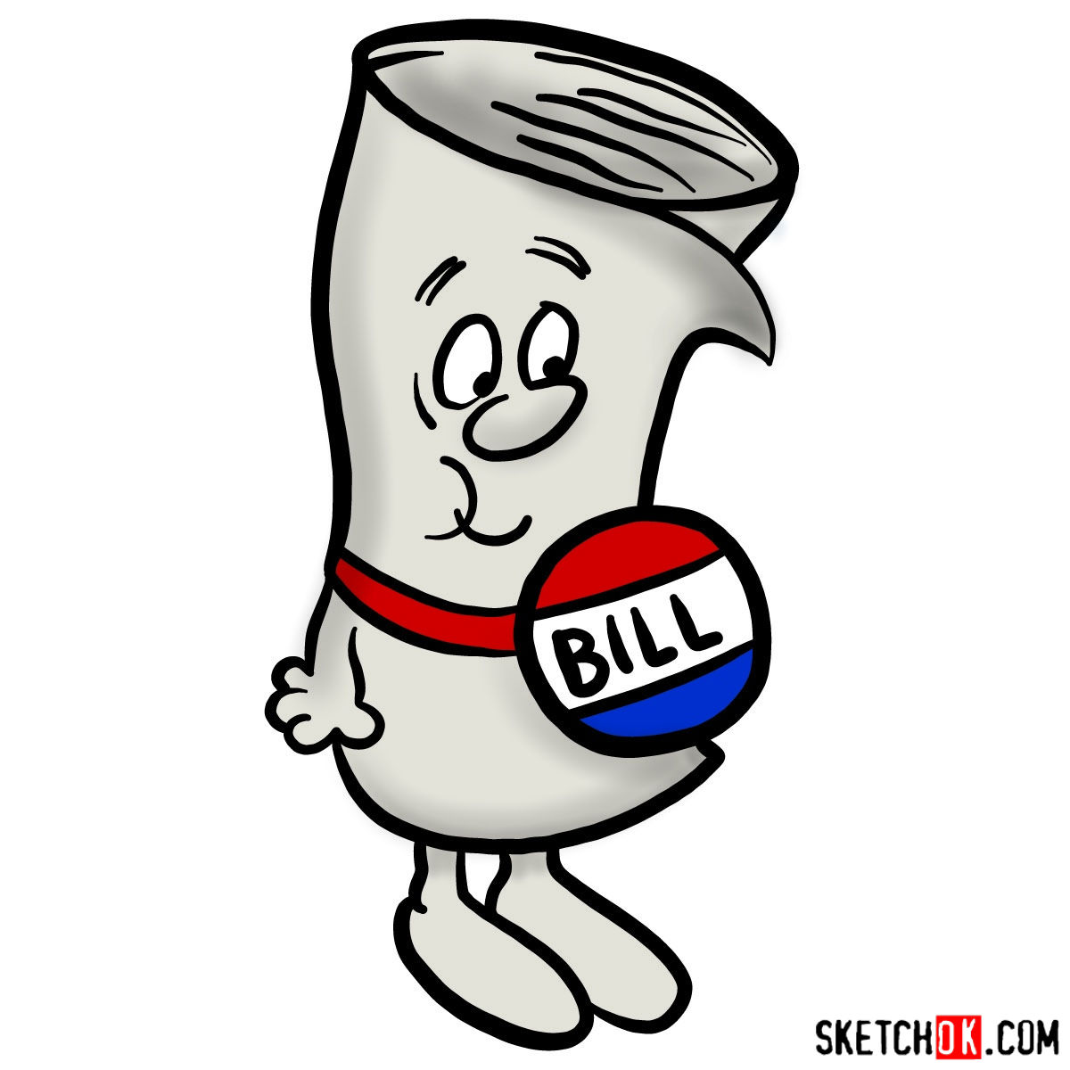 1200x1200 How To Draw Bill From School House Rock
