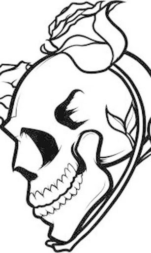 307x512 Bgthow To Draw Tattoos How To Draw Skulls