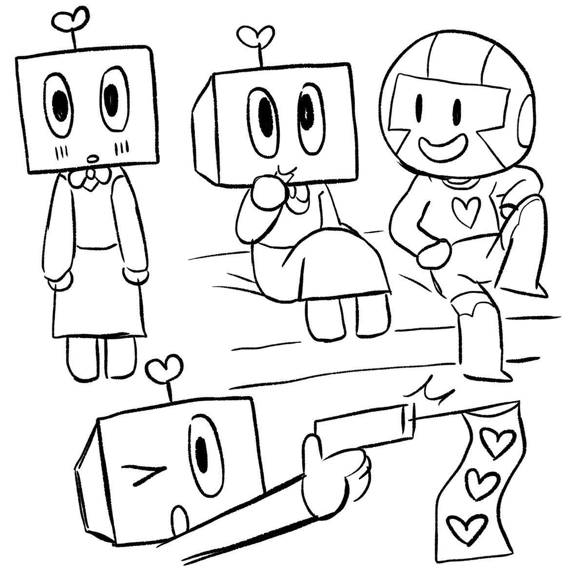 1200x1200 Cube On Twitter The New Hit Anime, 'this Robot That Is