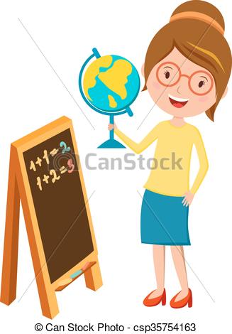 327x470 School Teacher Teaching People And Happy Occupation Person School