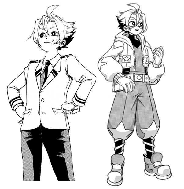 602x619 Trashdump For All My Stuff Kiizu In His School Uniform And Hero