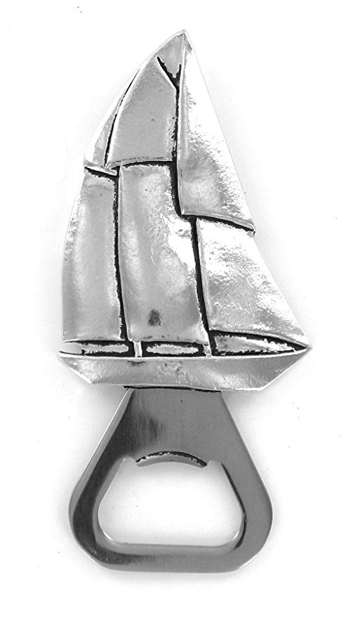 513x879 schooner sailboat pewter bottle opener kitchen dining