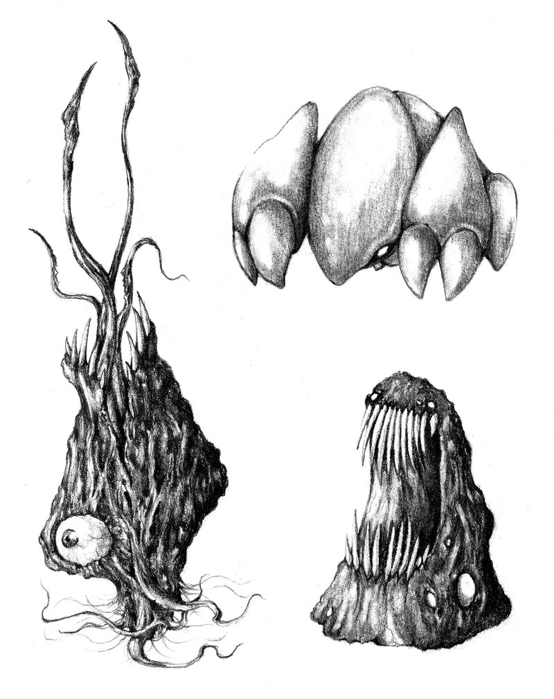 800x1009 Monster Drawing Sci Fi For Free Download