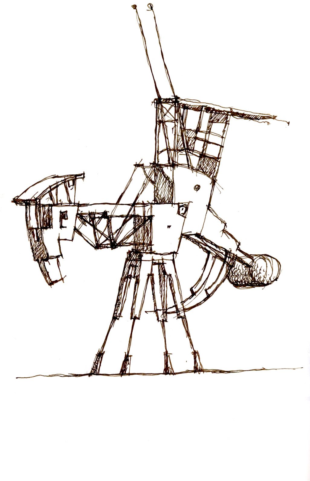 1026x1592 Drawing Pen, Ink Drawing, Vehicle, Illustration Science