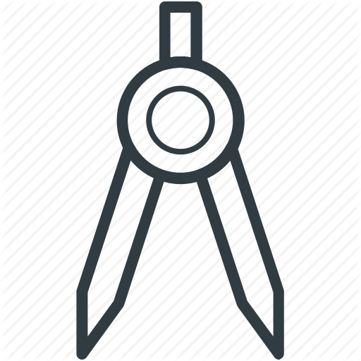 512x512 Architecture Compass, Drawing Tool, Geometric, Geometrical Compass