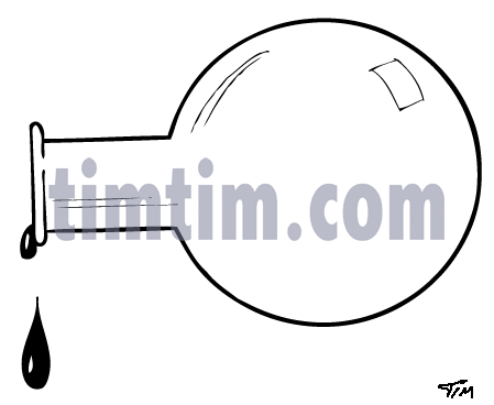 449x368 Free Drawing Of Beaker Bw From The Category Science Space