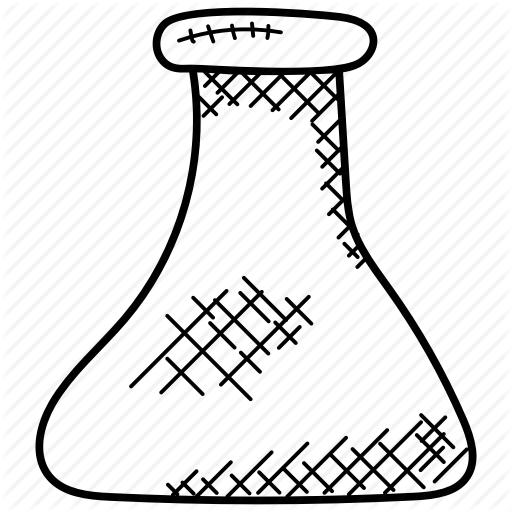 512x512 chemical container, flask, fluid glass, laboratory equipment