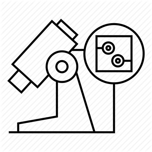 512x512 Chemistry, Equipment, Lab, Microchip, Microscope, Science Icon