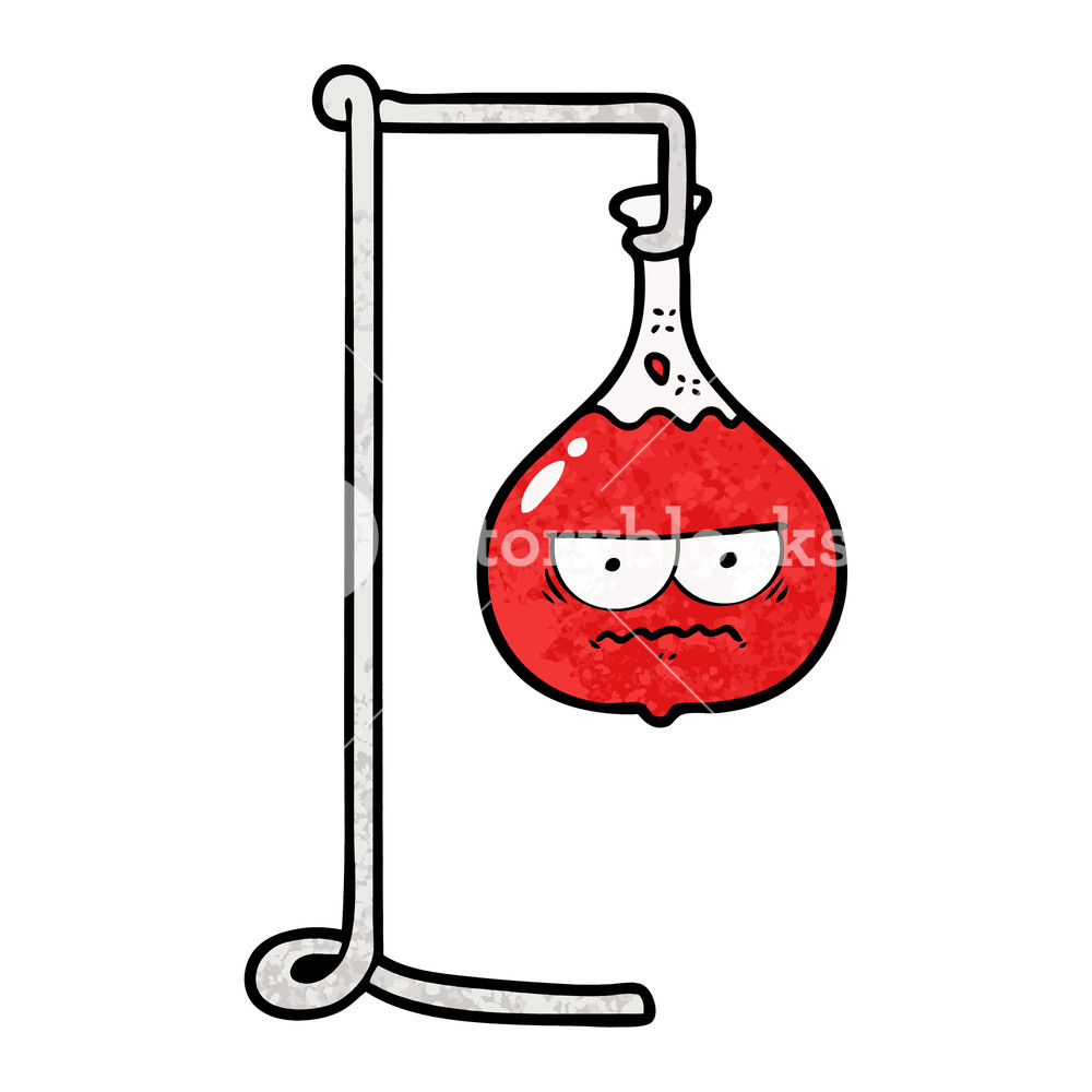 1000x1000 Angry Cartoon Science Experiment Royalty Free Stock Image