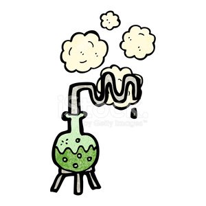 300x300 Cartoon Science Experiment Stock Vectors