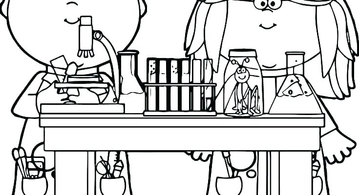 735x400 Scientist Coloring