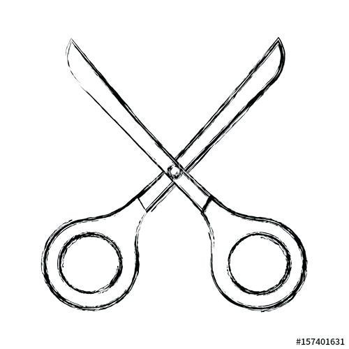 500x500 Scissors Design