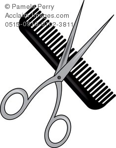 235x300 Comb And Scissors Clipart Clipart Portal