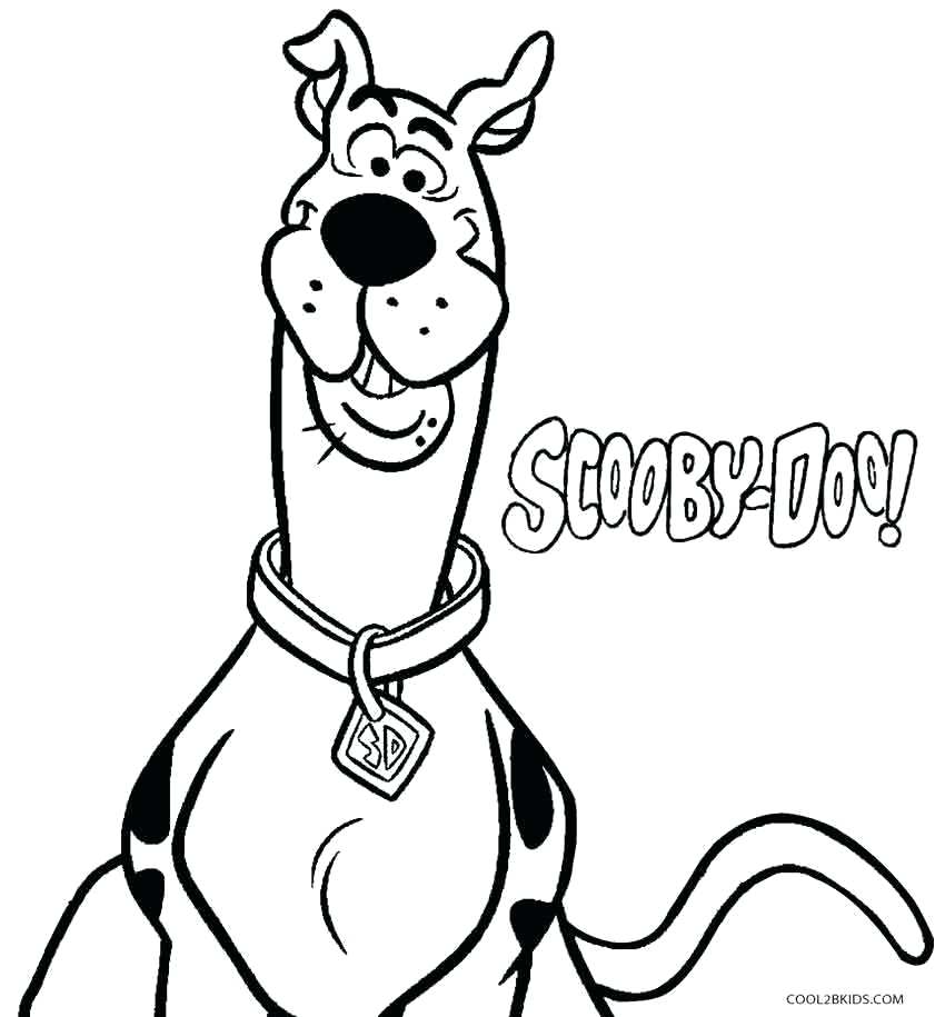 Scooby Doo Cartoon Drawing