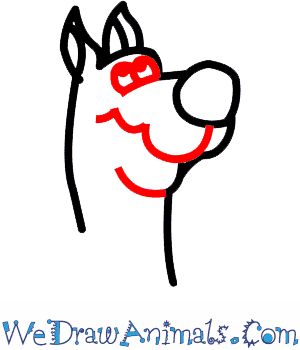 300x350 How To Draw Scooby Doo