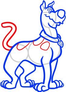 218x302 How To Draw Scooby Doo Step Drawing In Scooby Doo