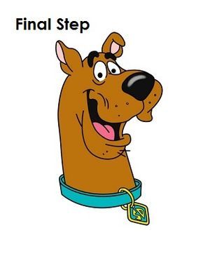 290x375 How To Draw Scooby Doo