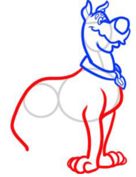 459x600 How To Draw Scooby Doo Cartoon Character