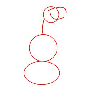 291x302 Draw Scooby Doo, Step