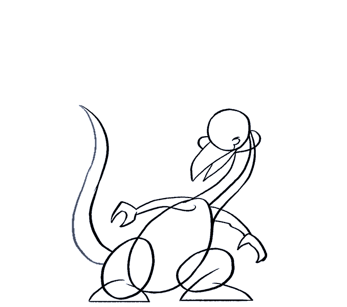 678x600 Drawn Scorpion Cartoon