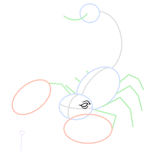 540x540 How To Draw A Scorpion Monster