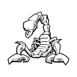 250x250 T Shirt Clip Art For Scorpions