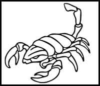 200x171 How To Draw Cartoon Scorpions Realistic Scorpions Drawing