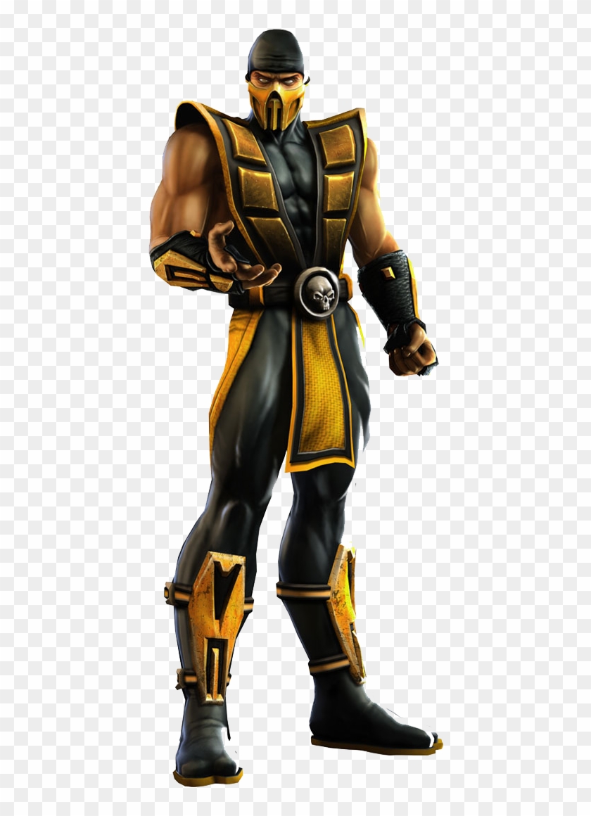 840x1160 Scorpion Mortal Kombat Character, Hd Png Download