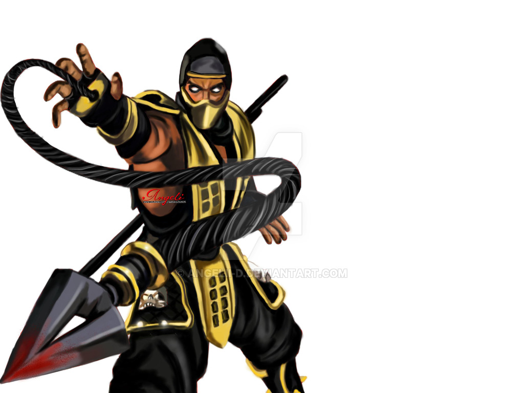1024x768 Scorpion Mortal Kombat