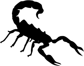 295x232 Scorpion Free Vector In Open Office Drawing