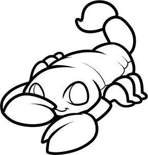 290x302 How To Draw A Scorpion Tail