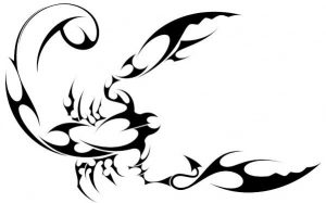 300x187 Free Tribal Scorpion Tattoo Designs Tattooic