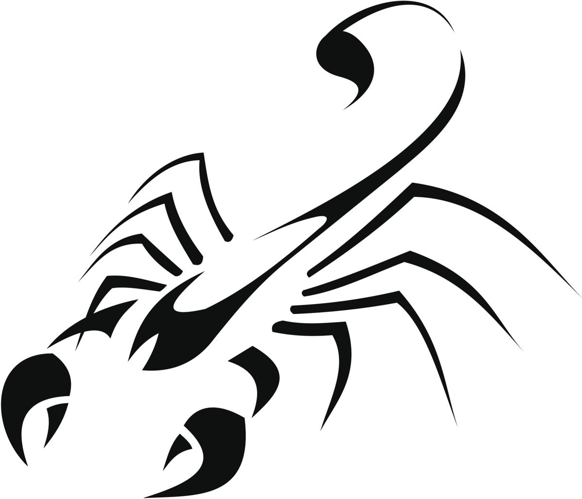 1200x1029 Majestic Tribal Scorpion Tattoos That Will Make Heads Turn