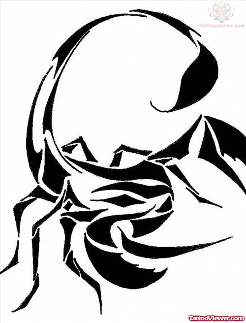 500x656 Black Scorpion Tattoo Sample Tattoo