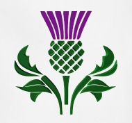190x177 Scottish Emblem Thistle Apron Spreadshirt