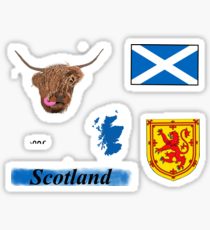 210x230 Scotland Drawing Stickers Redbubble
